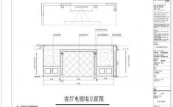 欧式电视墙经典图片（欧式电视墙立面图）