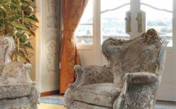 欧式古典单人小沙发图片（欧式古典风格家具图片）