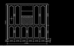 大柜欧式柜体的尺寸（欧式柜子立面图）