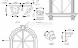 欧式装修窗户造型（欧式窗户平面图）