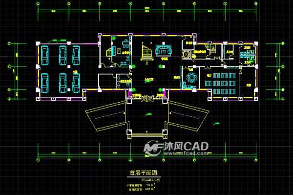 欧式办公（欧式办公楼内装修设计施工图）-图1