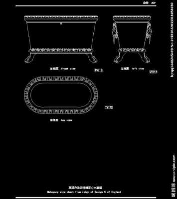 欧式家具设计图纸（欧式家具设计说明）-图3