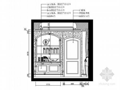 欧式的书房装修图片大全（欧式书房立面图）-图2