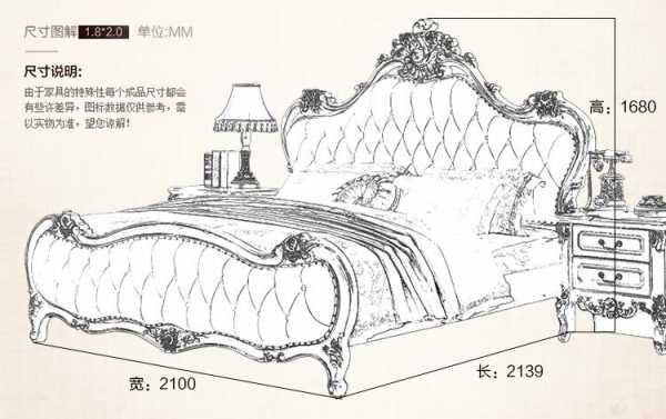 欧式床简笔画图片（欧式床图片大全 卧室）-图2