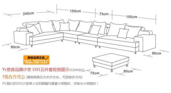 转角欧式沙发尺寸（转角沙发家具尺寸标准尺寸）-图3