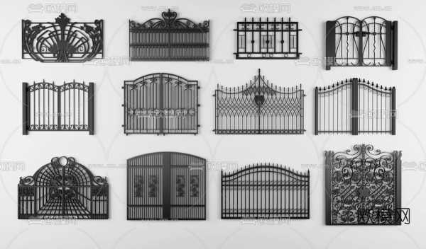 欧式铁艺图片（欧式铁艺设计效果图大全）-图3