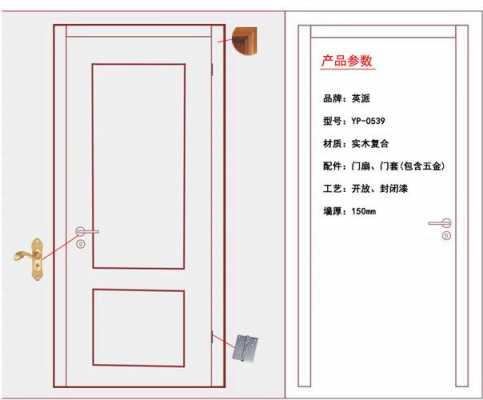 欧式卧室门高度（卧室门高度尺寸多少吉利）-图1