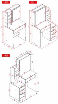欧式梳妆台组装图纸（欧式梳妆台组装图纸大全）-图1