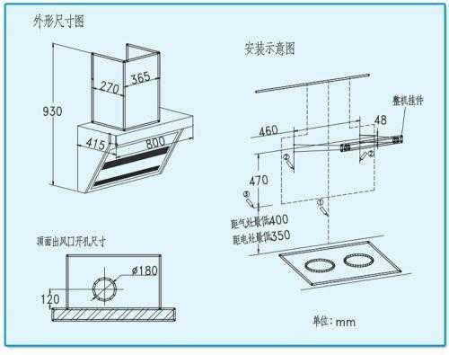 欧式吸油烟机安装图解（欧式油烟机安装方式）-图2