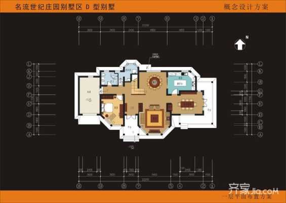 欧式庄园风格家具图片（欧式庄园别墅平面图）-图2