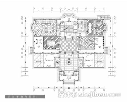 欧式庄园风格家具图片（欧式庄园别墅平面图）-图1