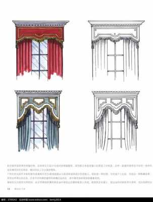 手绘欧式窗帘效果图（欧式手绘墙画图片大全）-图3