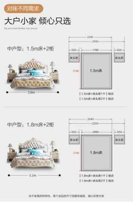 欧式床垫尺寸（欧式床垫尺寸图）-图2