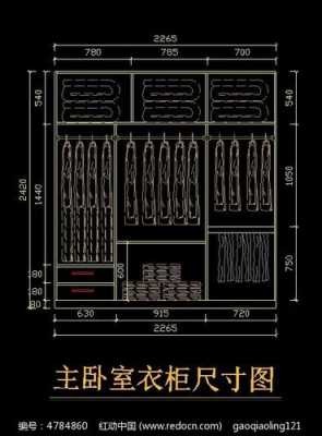 欧式卧室衣柜尺寸（欧式卧室衣柜尺寸标准）-图1