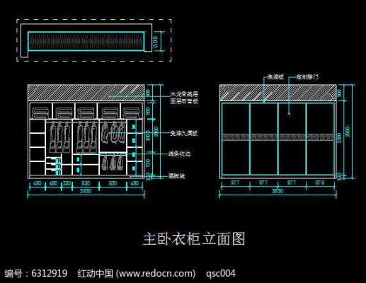 欧式柜子怎么放衣服（欧式衣柜立面图）-图1