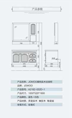 欧式洗手柜尺寸（欧式洗手柜尺寸图）-图1