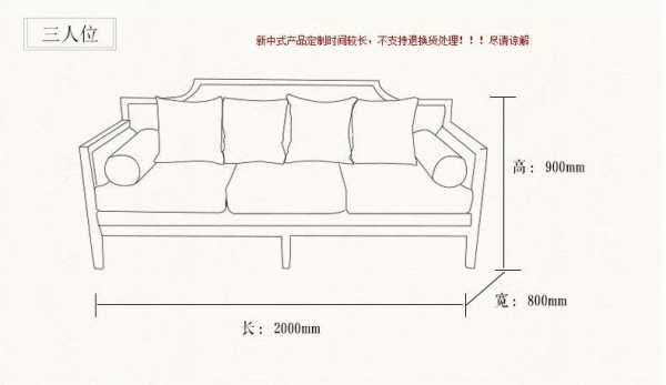 怎么看欧式沙发质量好不好（欧式沙发尺寸的测量图）-图2